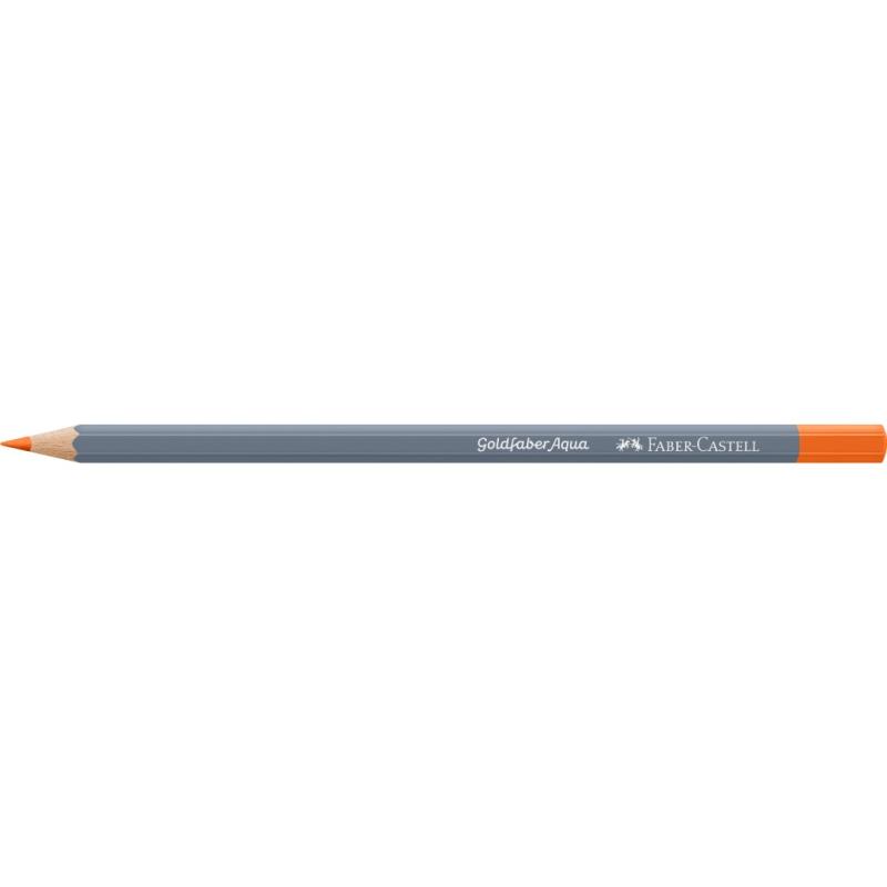 Faber-Castell Aquarellstift Goldfaber Aqua Farbe 115 dark cadmium orange
